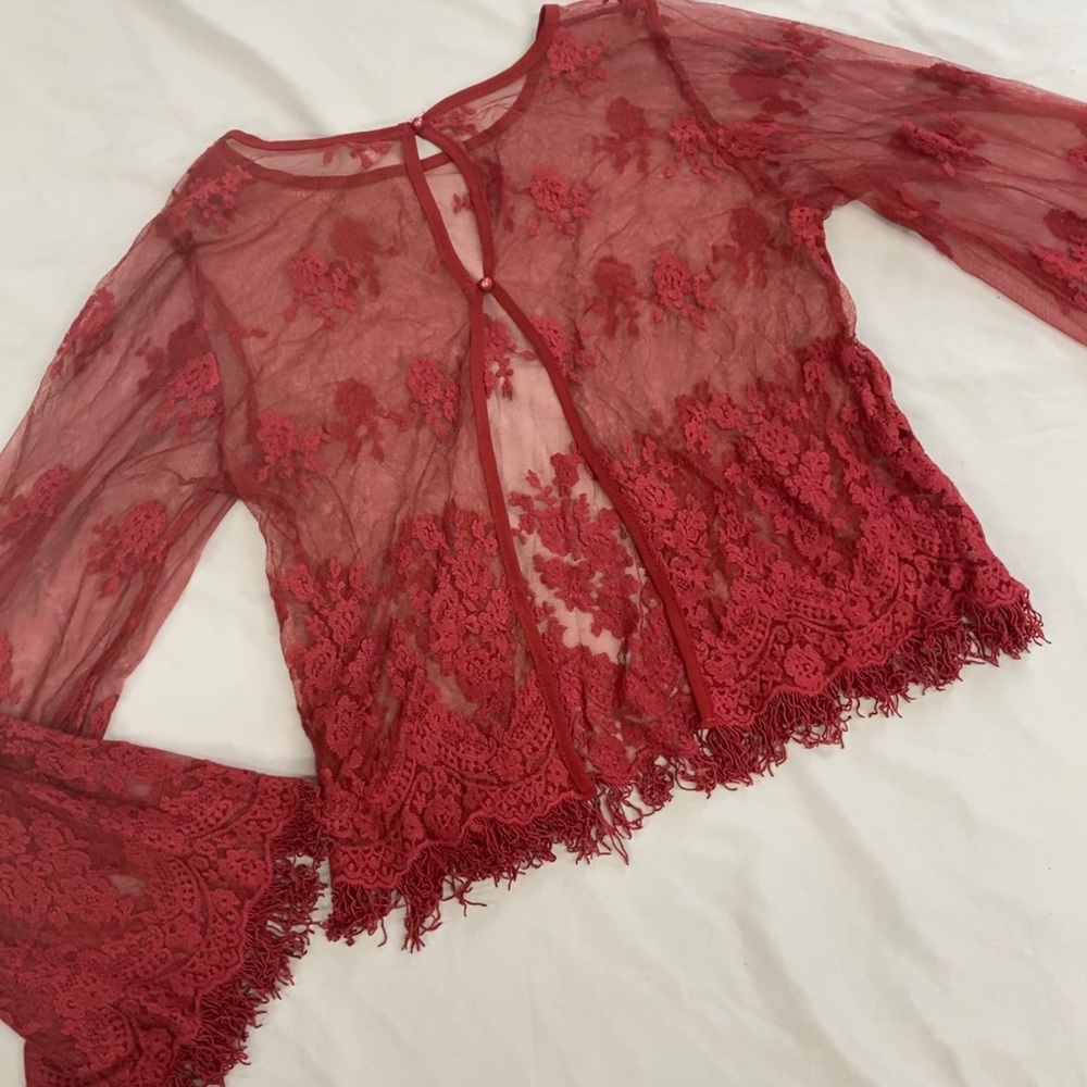 Sheer top - Picture 3 of 3